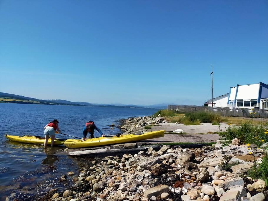 Spacious Sea View Home 5 Miles From Inverness North Kessock Bagian luar foto
